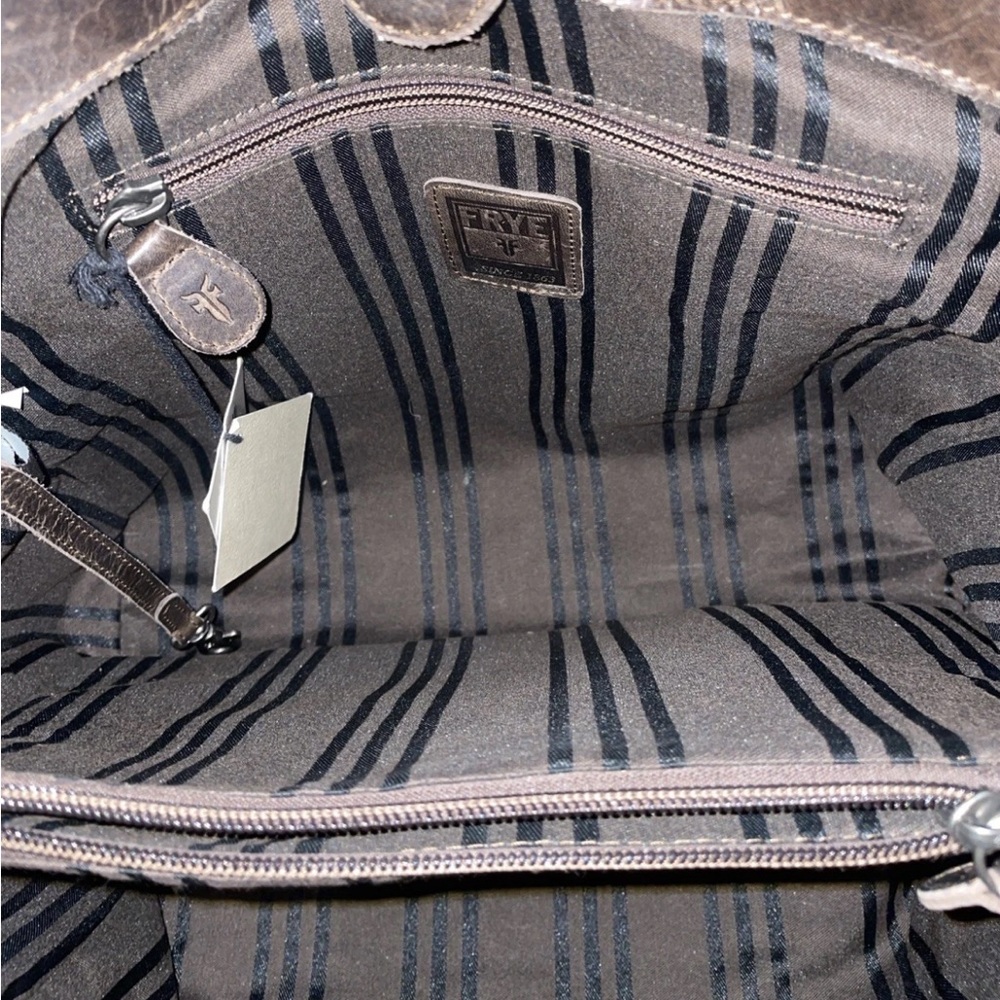 Frye Melissa Shoulder Bag Slate $398 - Picture 14 of 15